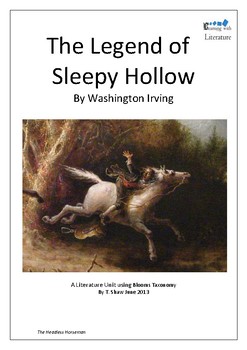 Preview of The Legend of Sleepy Hollow Literature Unit Plan