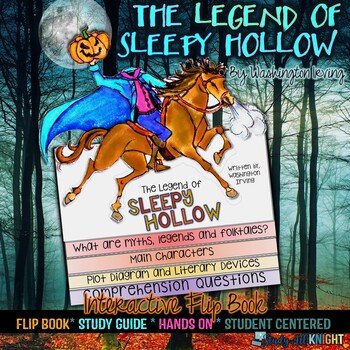 Preview of The Legend of Sleepy Hollow Reading, Halloween Fun, Writing, Short Story Guide