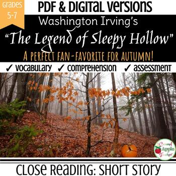 Preview of The Legend of Sleepy Hollow: Vocab, Comprehension, Assessment