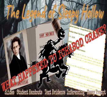 Preview of The Legend of Sleepy Hollow - What Happened to Ichabod Crane?