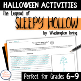 Halloween Activities - Middle School - The Legend of Sleep