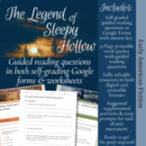 The Legend of Sleepy Hollow questions in self-grading Goog