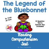 The Legend of the Bluebonnet Reading Comprehension Test