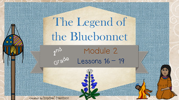 Preview of The Legend of the Bluebonnet PowerPoint Slides (Module 2 Lessons 16 - 19)