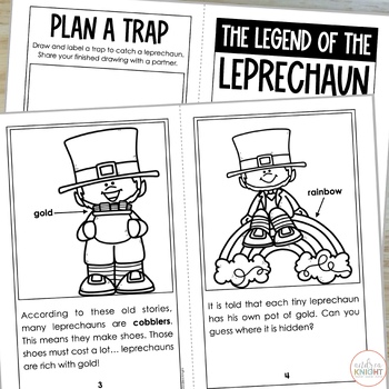 The Legend of the Leprechaun: A Holiday Student Book for Grades 1-2