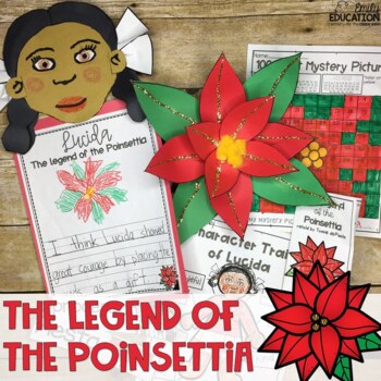 Preview of The Legend of the Poinsettia Activities