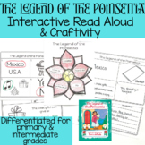 The Legend of the Poinsettia -Interactive Read Aloud & Cra