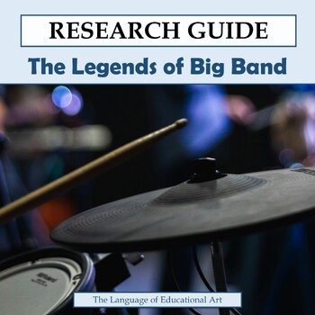 Preview of The Legends of Big Band Music Research Paper Project — Music & ELA — CCSS Rubric
