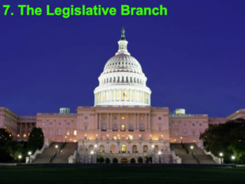 Preview of The Legislative Branch (AP Government) Bundle with Video