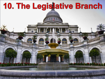 Preview of The Legislative Branch/Congress (U.S. Government) Bundle with Video