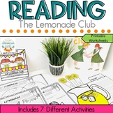 The Lemonade Club Reading Comprehension Book Activity Pack