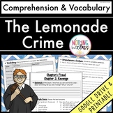 The Lemonade Crime | Comprehension Questions and Vocabular