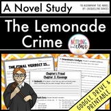The Lemonade Crime Novel Study Unit - Comprehension | Acti