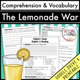 The Lemonade War | Comprehension Questions and Vocabulary 