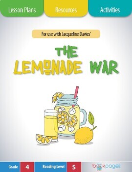 Preview of The Lemonade War Lesson Plan  (Book Club Format - Making Inferences) (CCSS)