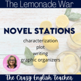 The Lemonade War Novel Study Literacy Stations