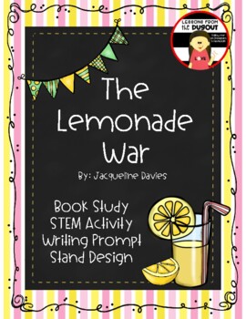Preview of The Lemonade War - Novel Study with STEM