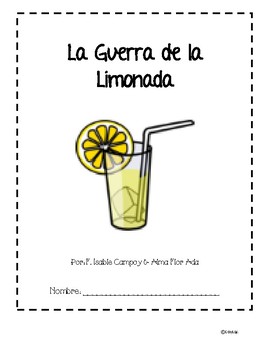 Preview of The Lemonade War (Spanish Questions) La Guerra de la Limonada