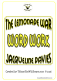 The Lemonade War Vocabulary Workbook