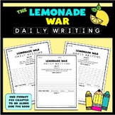 The Lemonade War Writing Prompt Set - Writing Prompts for 