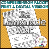 The Lemonade War by Jacqueline Davies Comprehension Questions