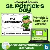 St. Patrick's Day Body Parts Reader | Print & Boom Cards w