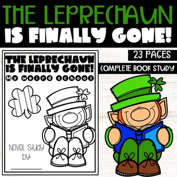 Preview of The Leprechaun is Finally Gone! My Weird School Book Novel Study