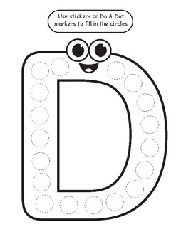 The Letter D Printable Pack by 10 Minutes of Quality Time | TpT