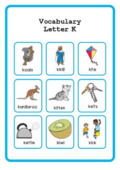 The Letter K | Alphabet Letter of the week | Toddler Activities | TPT