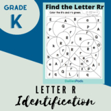 The Letter R | Identification & Writing Printable Activity