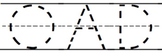 The Letters O, A, and D Handwriting Flipchart for Promethe