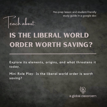 Preview of The Liberal World Order - IBDP Global Politics