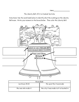 The Liberty Bell Assessment by Teaching Gracefully | TPT