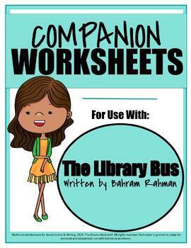 Preview of The Library Bus Companion Worksheets Bundle