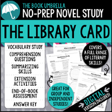 The Library Card Novel Study { Print & Digital }