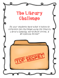 The Library Challenge Game