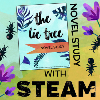 Preview of The Lie Tree Novel Study + STEAM