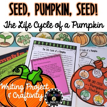 Preview of Pumpkin Life Cycle Writing