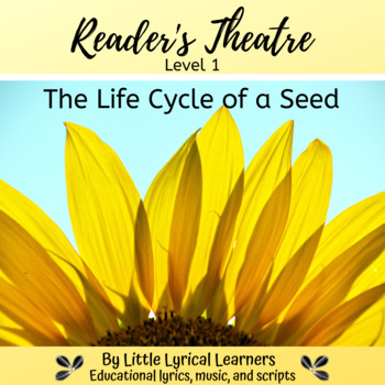 Preview of The Life Cycle of a Sunflower Seed to Plant, Reader's Theater Script; Level 1
