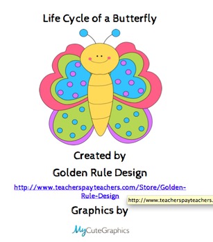 Preview of The Life Cycle of the Butterfly