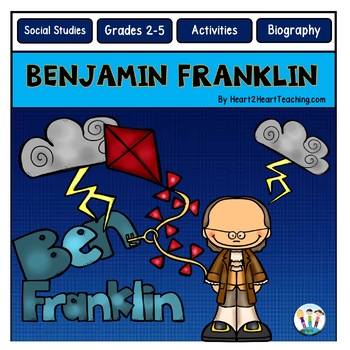 Preview of The Life Story of Benjamin Franklin Inventions Reading Passages & Activities