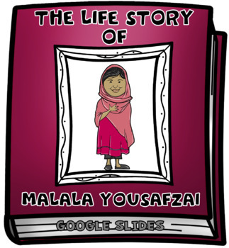 Preview of The Life Story of Malala Yousafzai Digital Research Project 