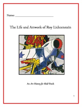 Preview of The Life and Artwork of Roy Lichtenstein - Student Book