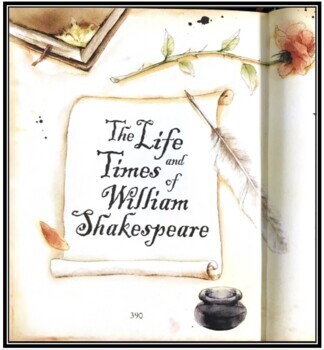 Preview of The Life and Times of William Shakespeare: Adapted Biography: Iconic Text (SpEd)