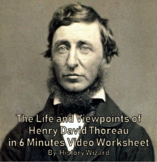 The Life and Viewpoints of Henry David Thoreau in 6 Minute