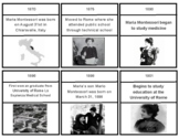 The Life of Maria Montessori - 3 part cards