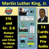 The Life of Martin Luther King, Jr. | Boom Cards | ESL | A