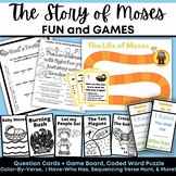 The Life of Moses: Games, Puzzles & Fun - for Religion Cla