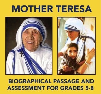 Preview of The Life of Mother Teresa: Biographical Passage and Assessment