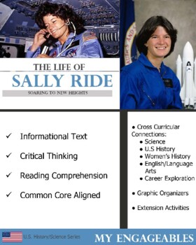 Preview of Dr. Sally Ride-Reading Comprehension and Critical Thinking